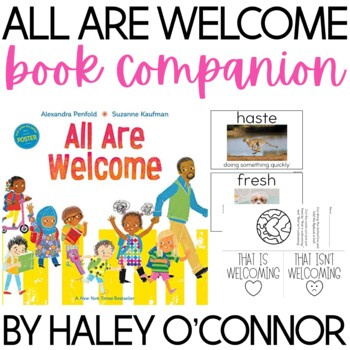 All Are Welcome Book Companion (Read-Aloud for Back to School) | TpT